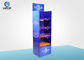 POP Advertising Paper Display Stand 4 Blocks Recyclable For Goods Showing supplier