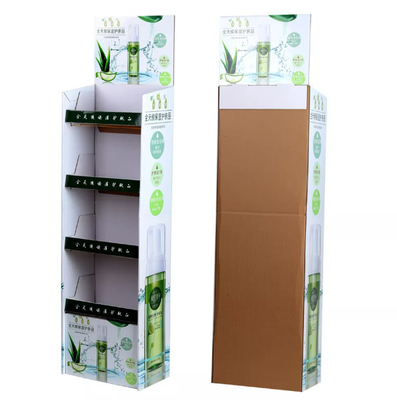Promotion Cardboard POS Displays , Corrugated POP Display Stand For Cosmetics
