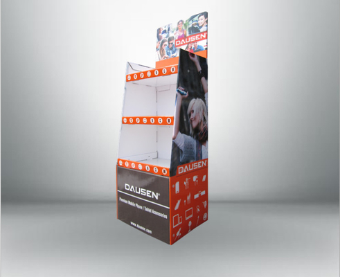 Recyled Advertising Cardboard POS Displays K5 Corrugated