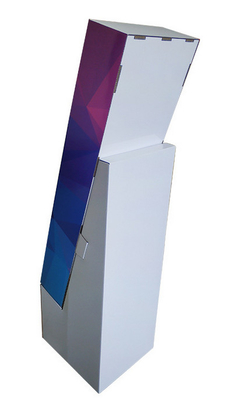 PMS Cardboard Shelf Display Point Of Purchase Spot UV