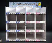 B Flute Recyclable Cardboard Shelf Display Offset Printing