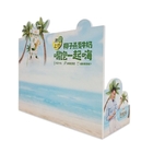 Advertising PVC Drinks Display Stand With ODM Logo Printed