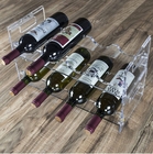 LANGYI Custom Countertop Acrylic Wine Display Stand For Supermaket