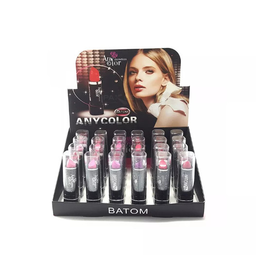 Retail Cardboard POP Lipstick Eyelash Makeup Display Rack Recyclable
