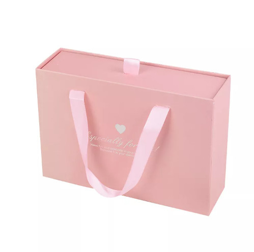 Christmas Wedding Birthday Drawer Gift Box Luxury With Ribbon Cardboard Packing