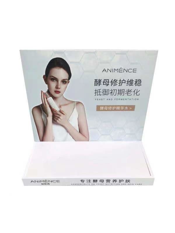 ODM Cosmetic POP Display 350g CCNB Cardboard Lipstick Counter Display